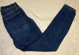 7 For All Mankind Aubrey High Rise Skinny Jeans in Blair Authentic Wash Size 27